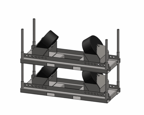 Heavy duty pipe rollers 2000mm diameter l HDD Drilling tools